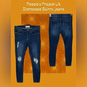 People’s Project LA | Distressed Skinny Jeans